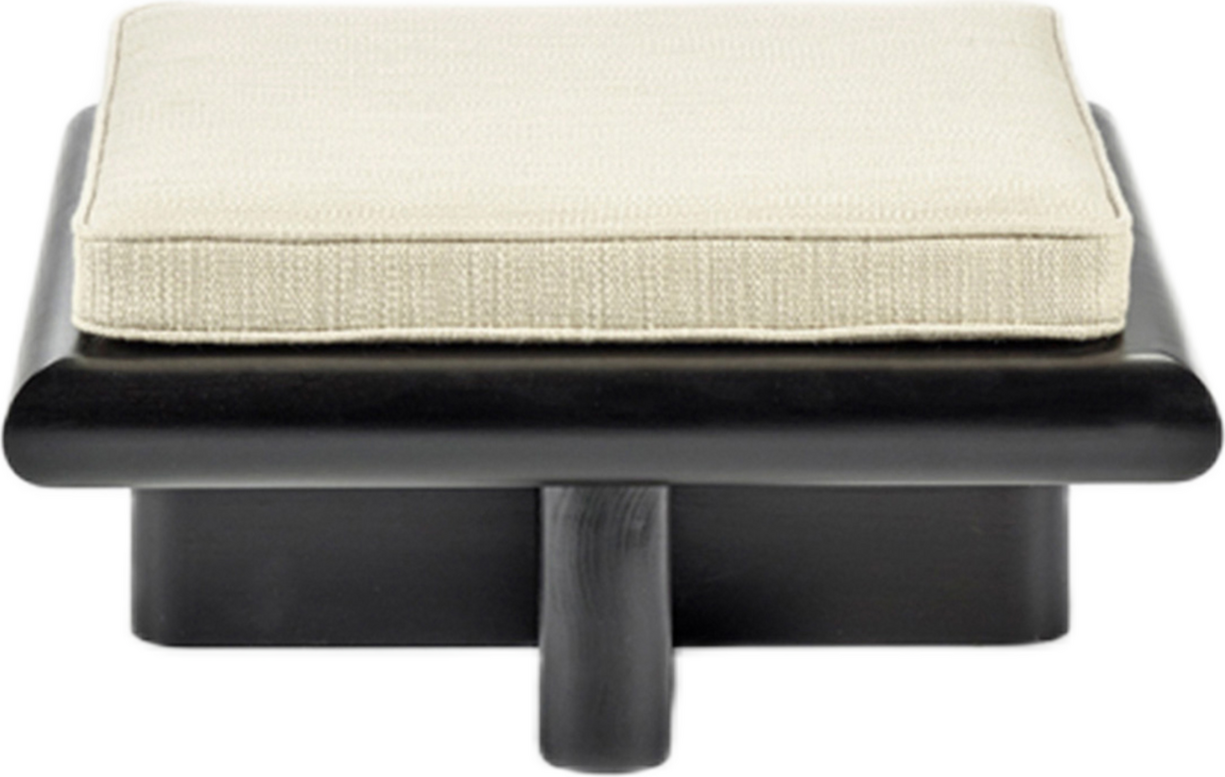 Puf Taka Coco 72 cm beżowy drewno tulipanowca