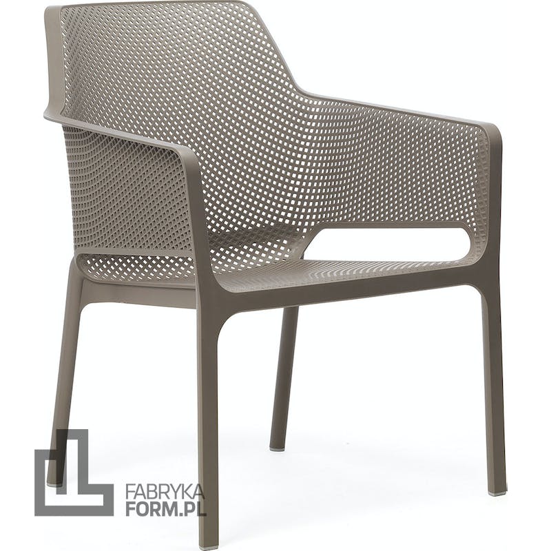 Krzesło ogrodowe Net Relax brązowe