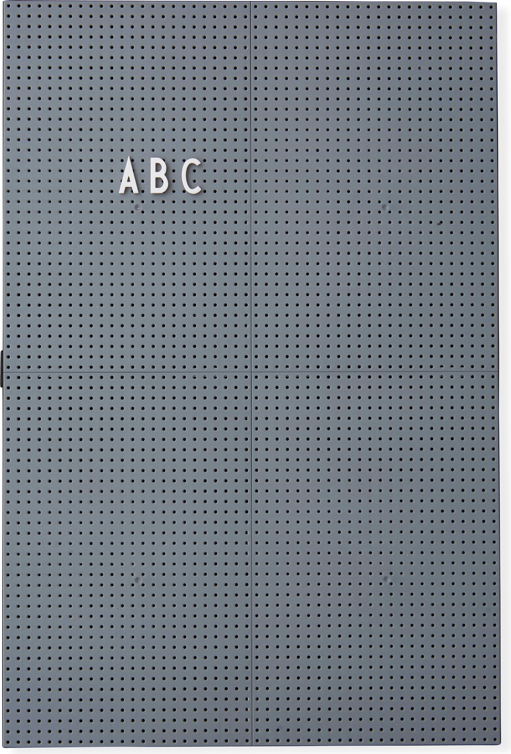 Tablica Design Letters A3 ciemnoszara