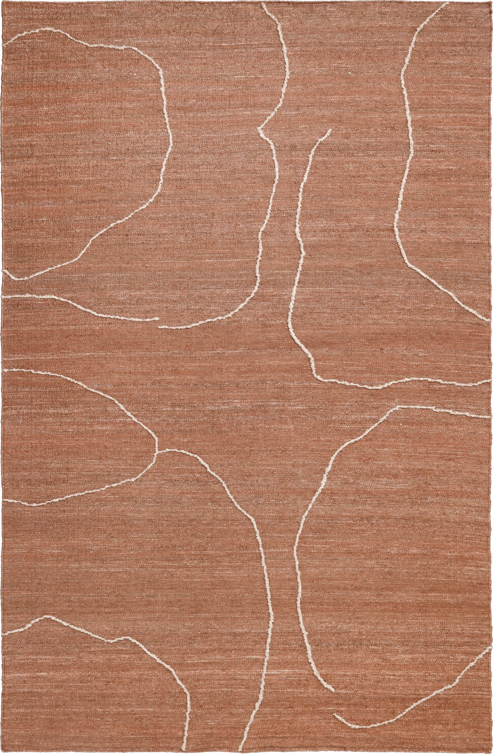 Dywan Gesso 200 x 300 cm terakota