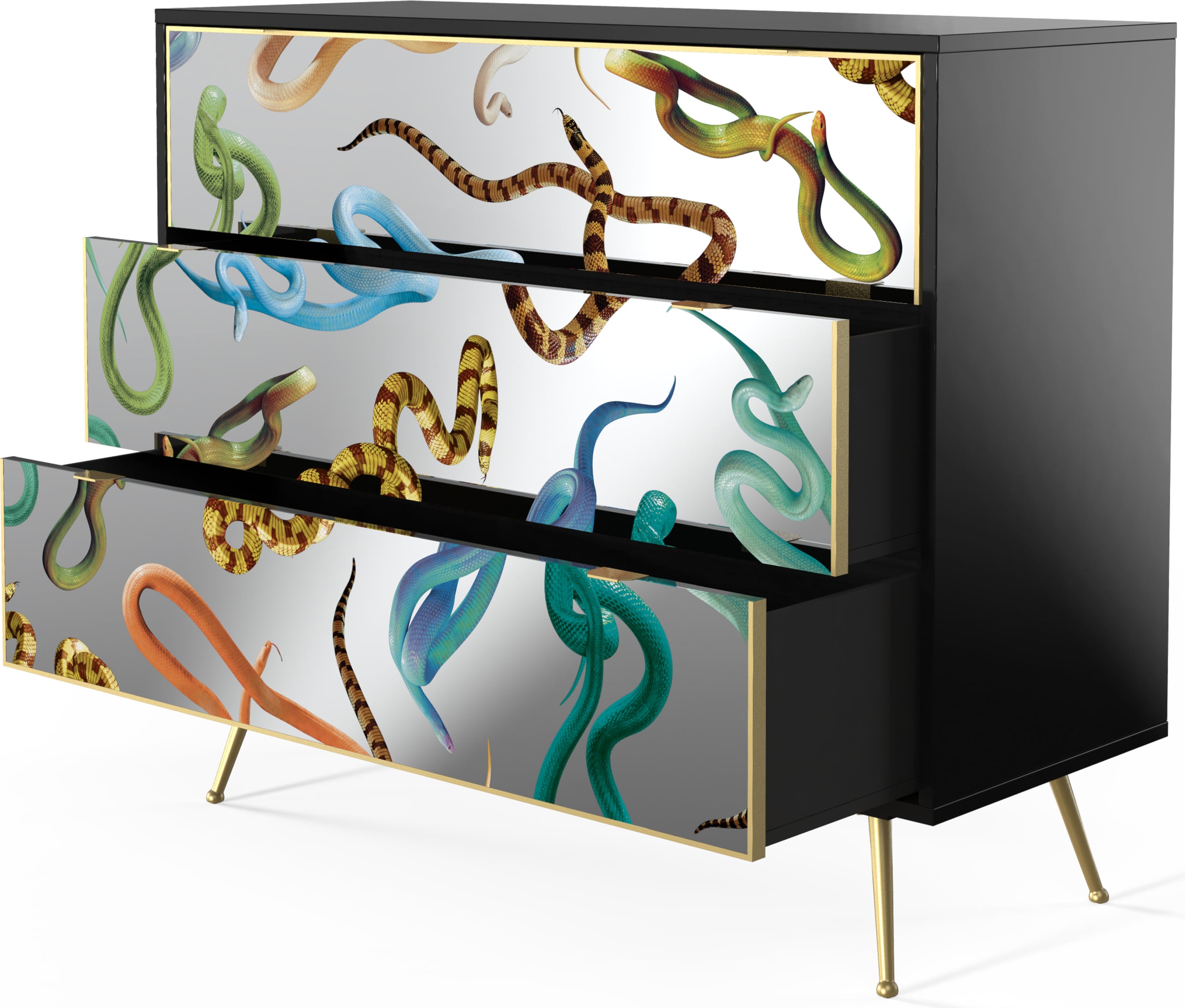 Szafka Toiletpaper Snakes z 3 szufladami