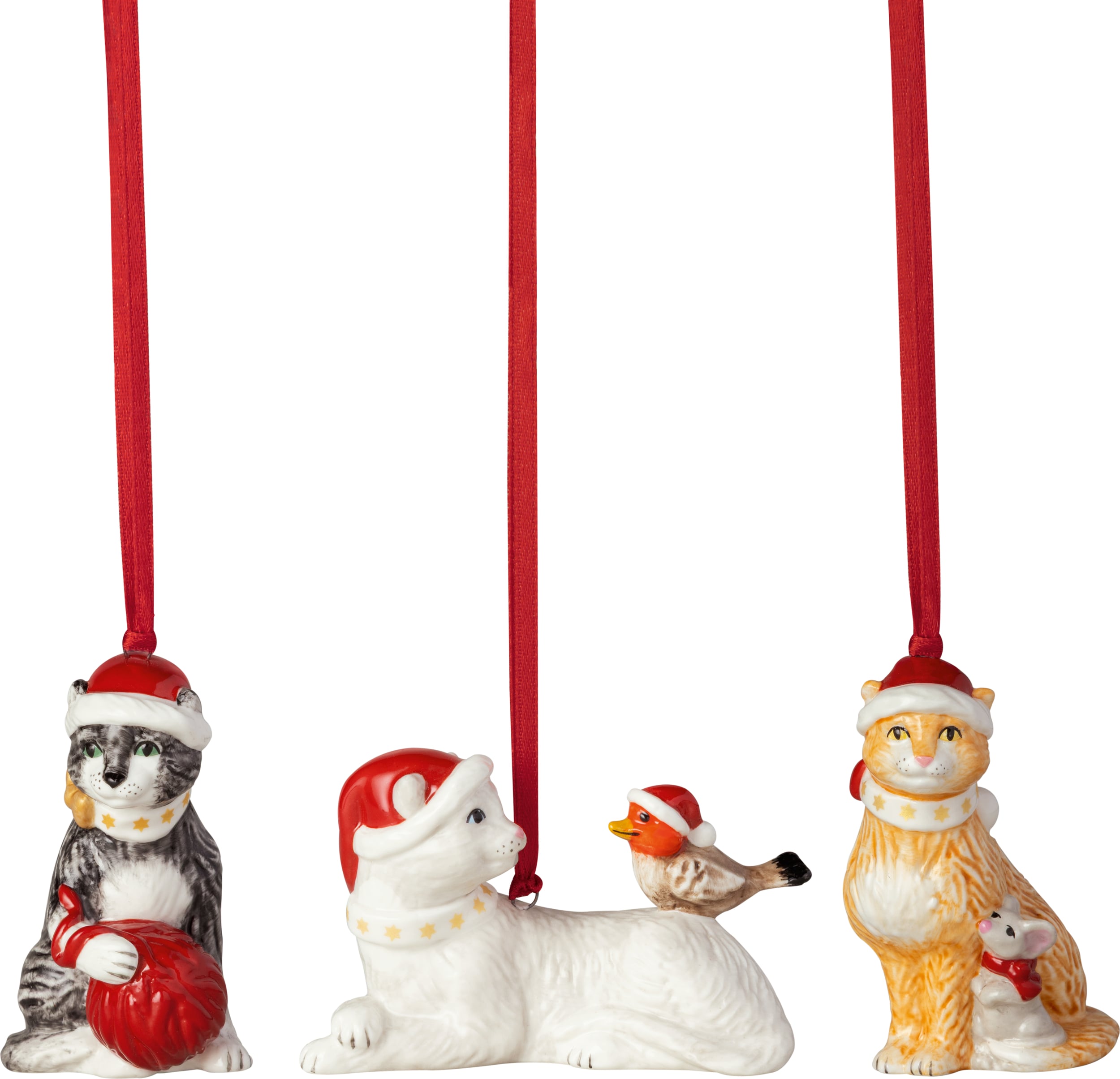 Ozdoby choinkowe Nostalgic Ornaments koty 3 szt.