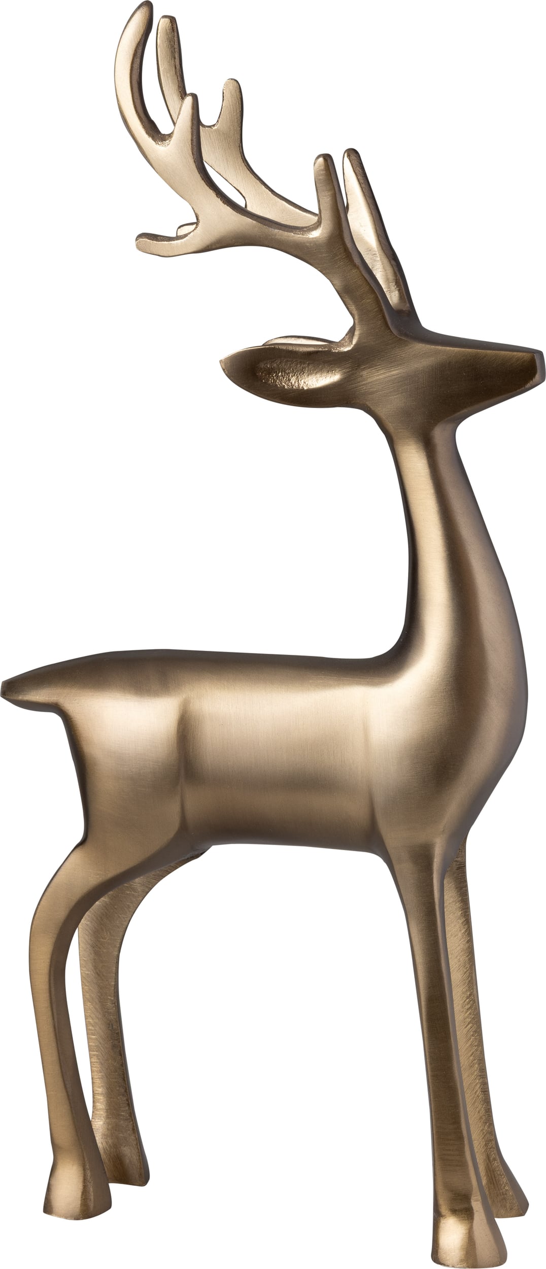 Figurka dekoracyjna Christmas Chic renifer 36 cm złoty