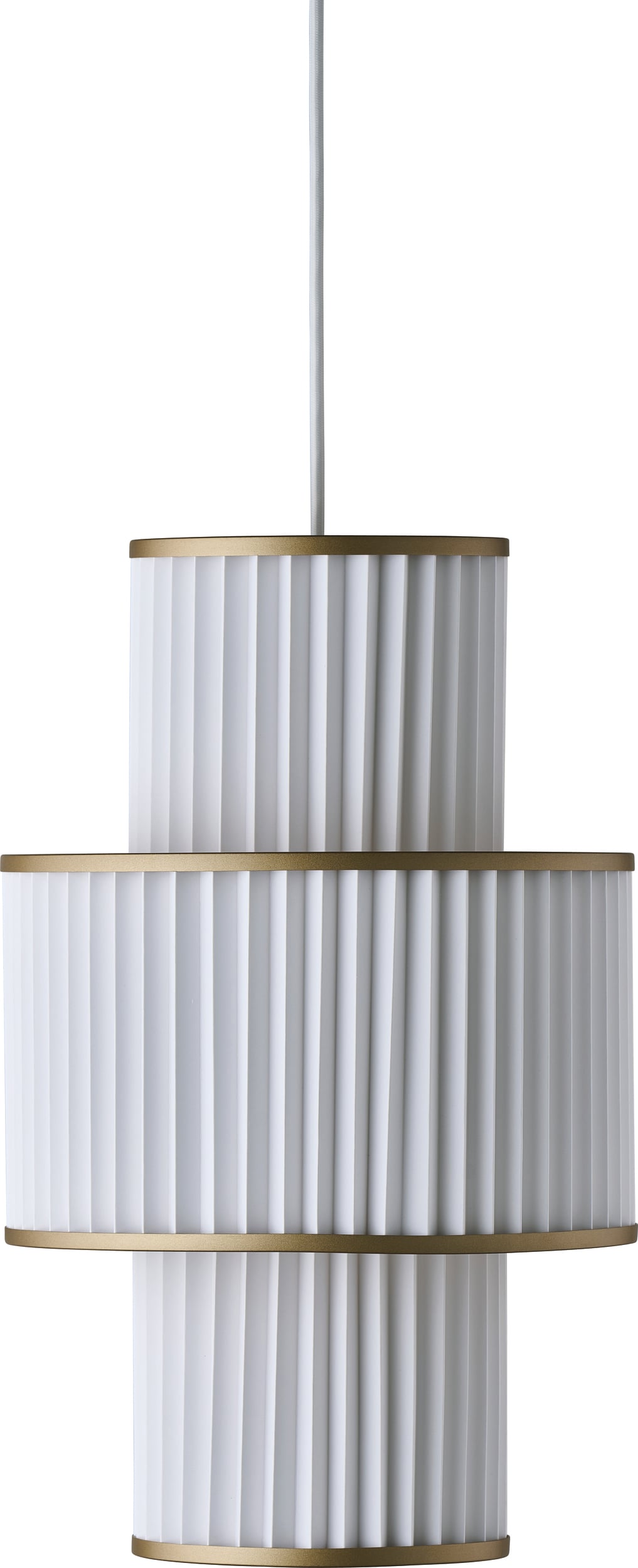 Lampa wisząca Plivello 111 biało-złota