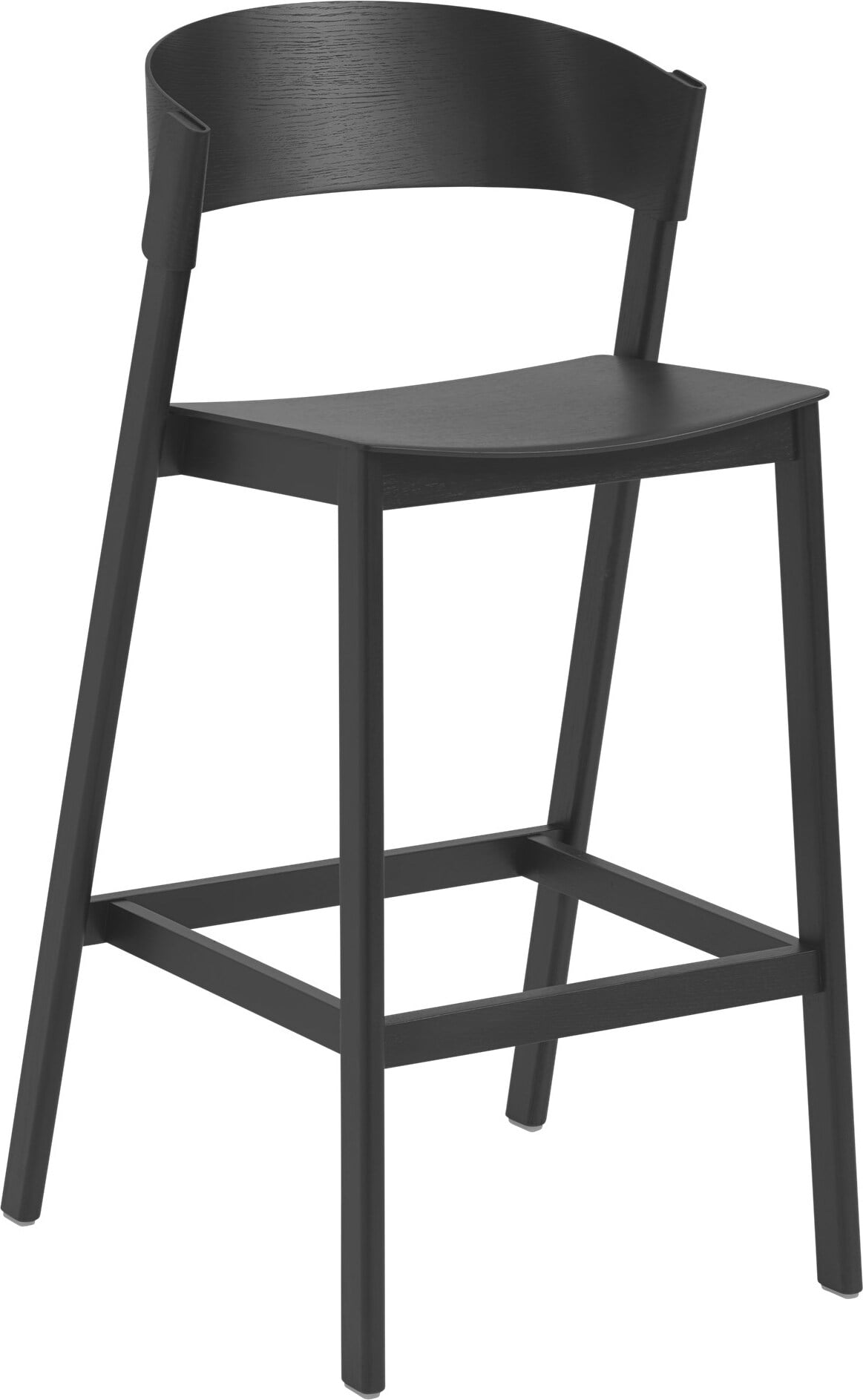 Stołek barowy Cover 75 cm czarny