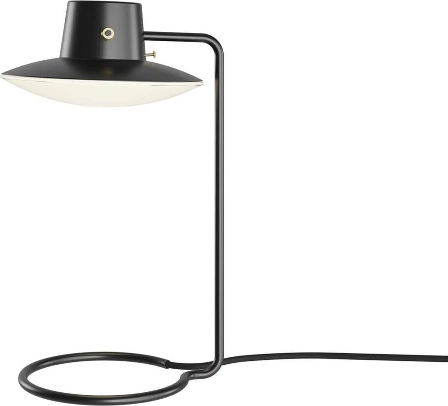 Lampa stołowa AJ Oxford 41 cm z zasłoniętym kloszem