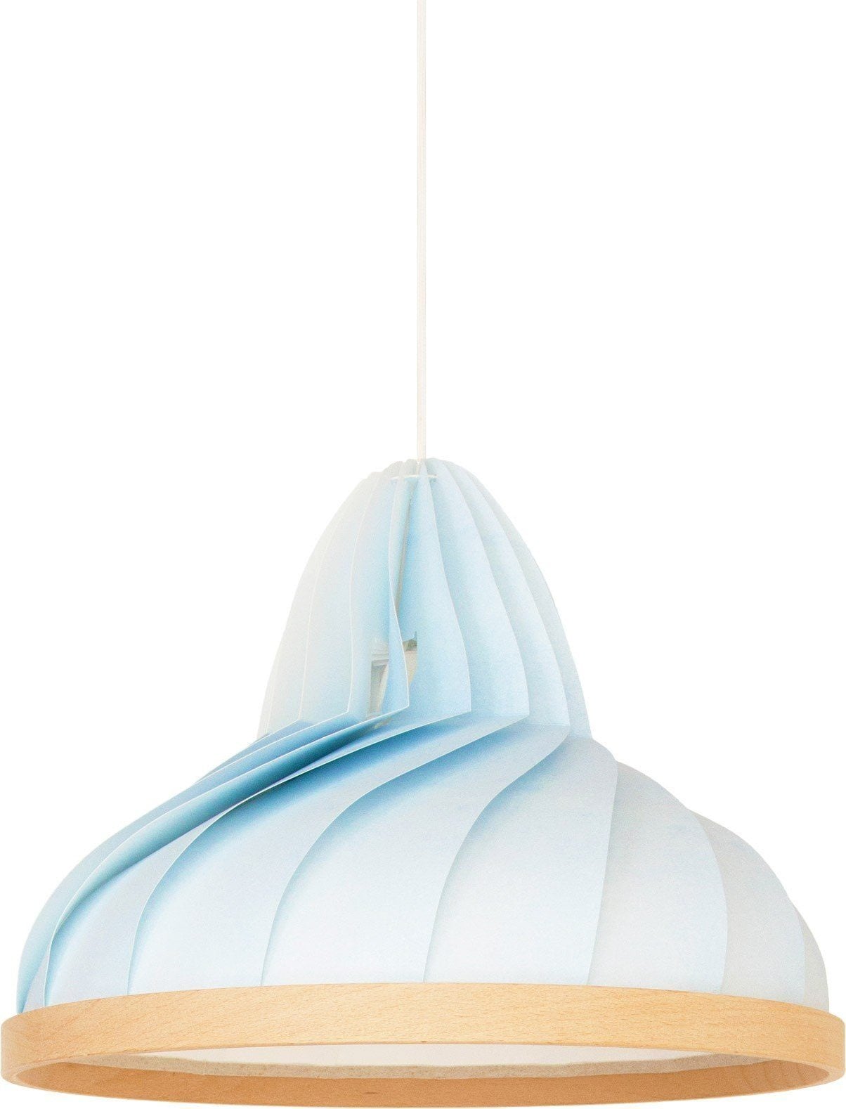 Lampa Wave niebieska