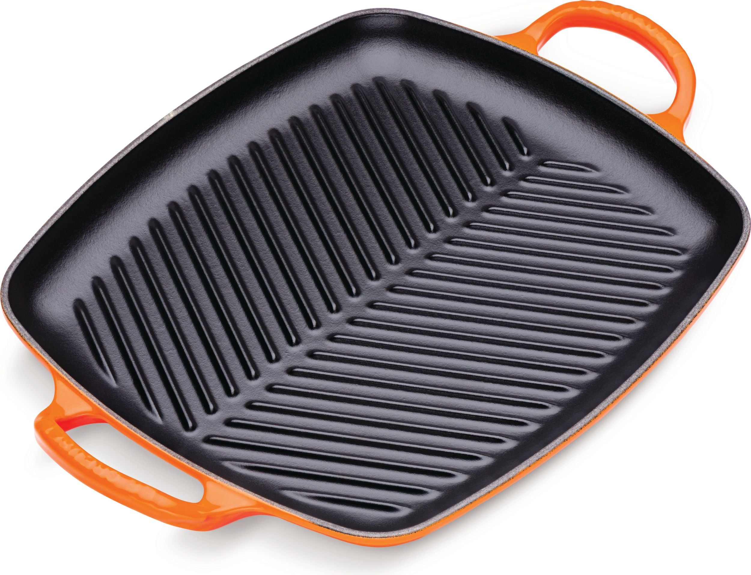 Płyta grillowa Signature kwadratowa 30 cm płomienny pomarańcz
