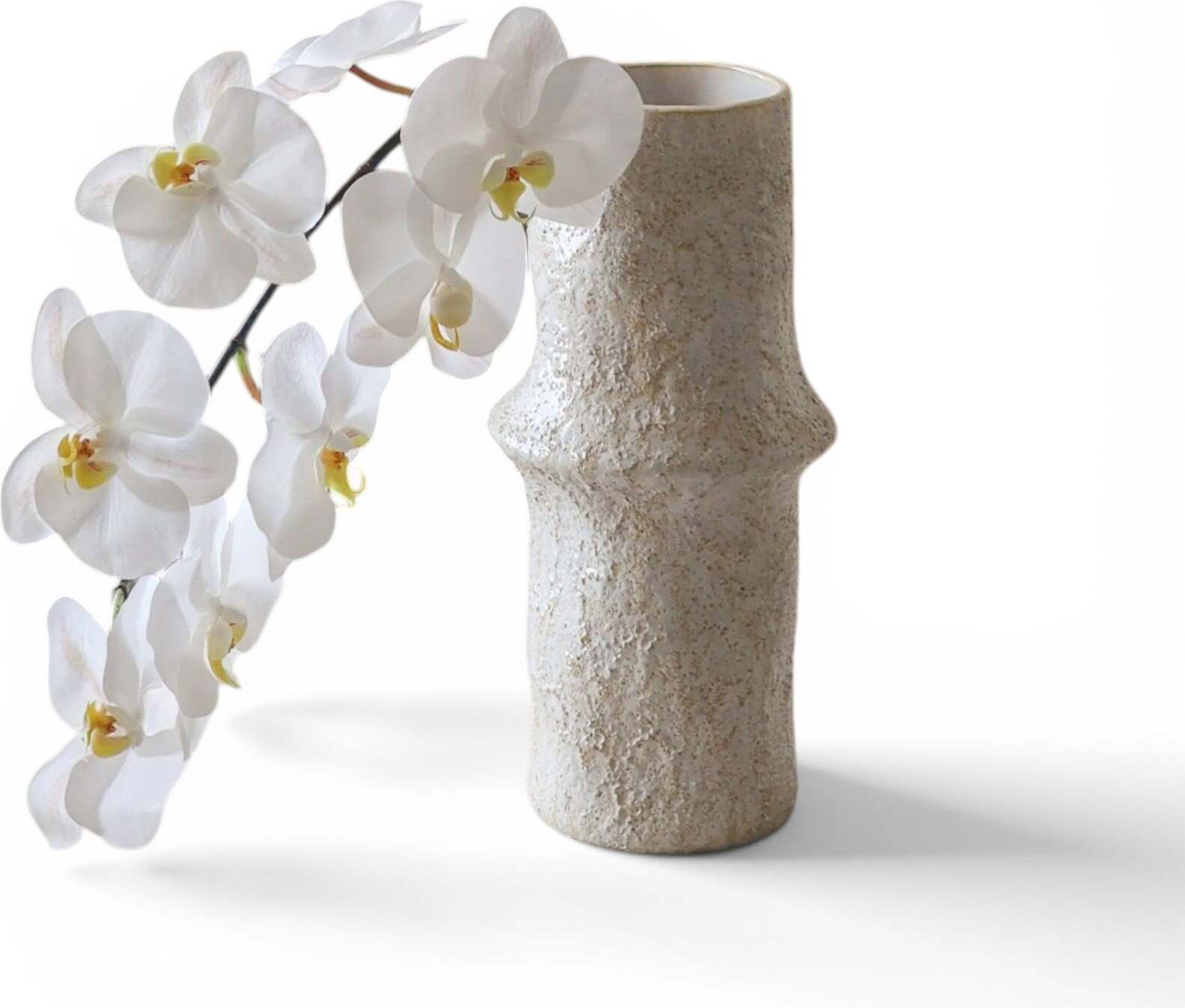 Kwiat sztuczny Botane storczyk 99 cm biały