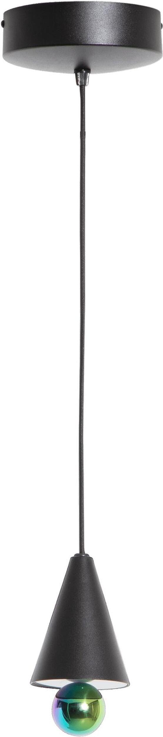 Lampa wisząca Cherry 9 3 cm czarna
