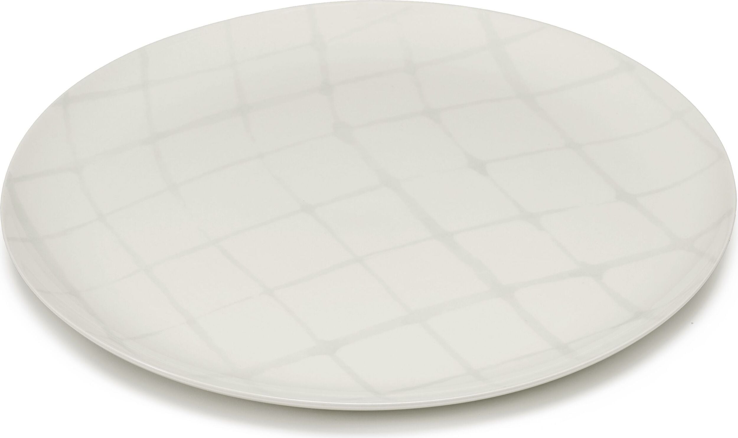 Talerze obiadowe Zuma 33 cm białe 2 szt.