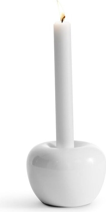 Świecznik Apple biały duży