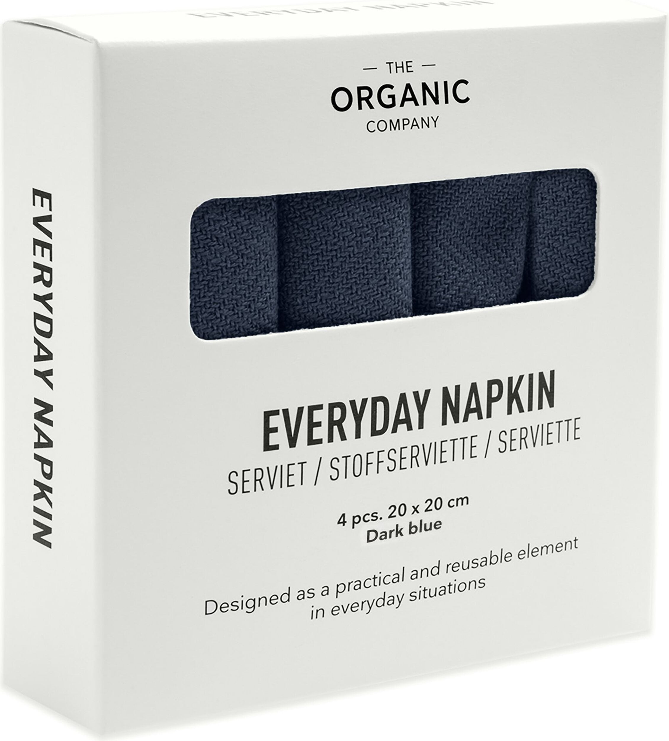 Serwetki Everyday 20 x 20 cm granatowe 4 szt.