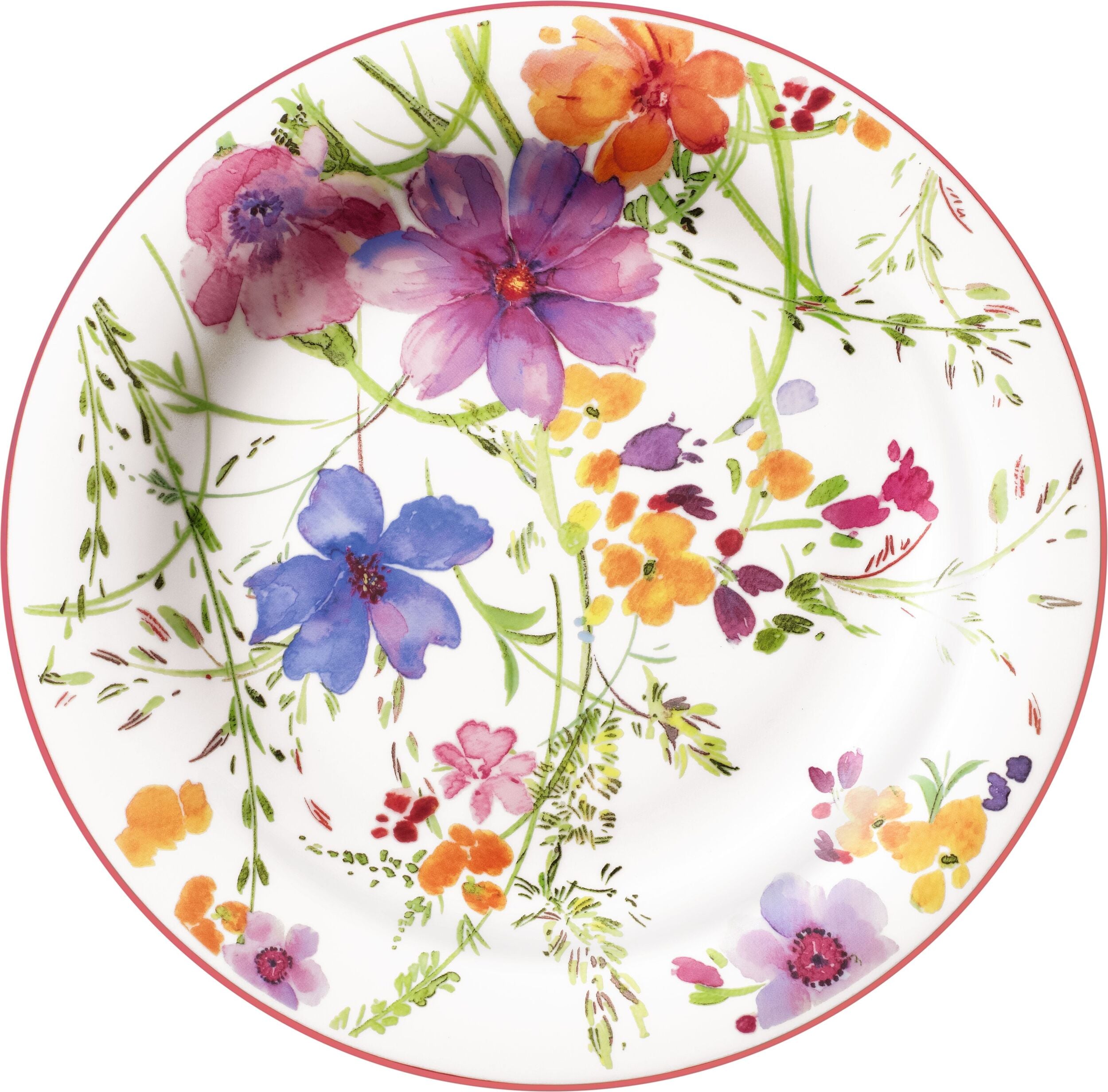 Talerz śniadaniowy Mariefleur Basic pełny wzór 21 cm