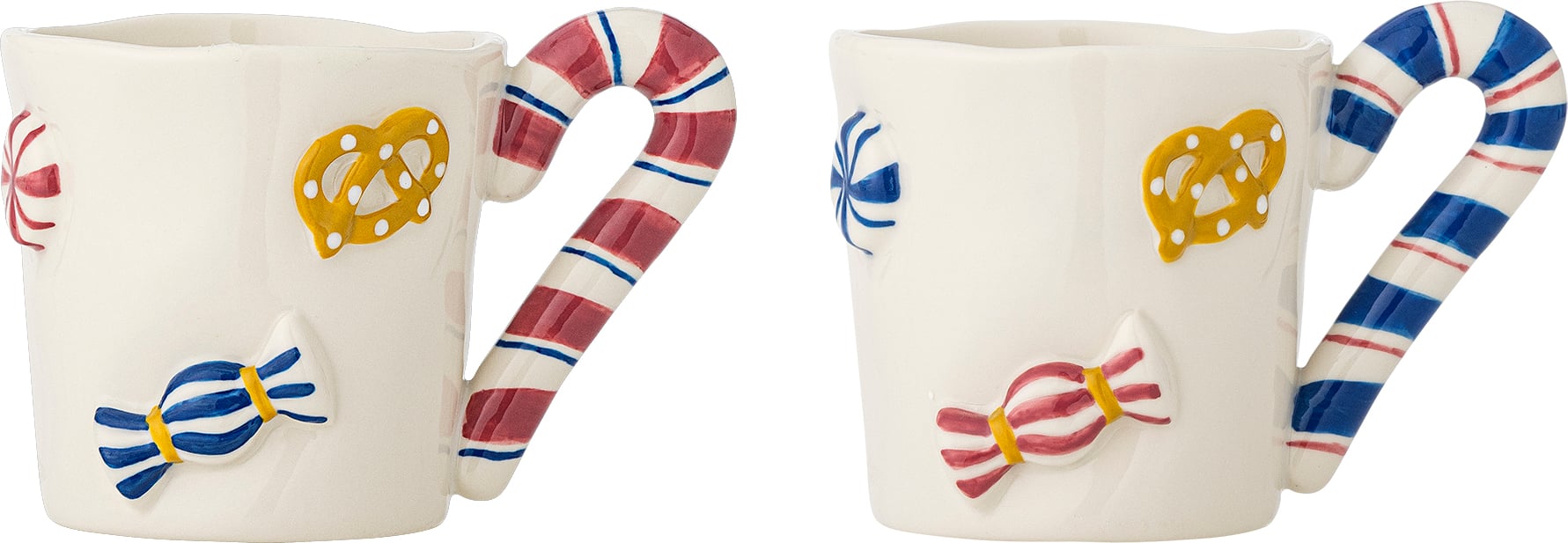 Kubki Candice 264 ml wielokolorowe 2 szt.