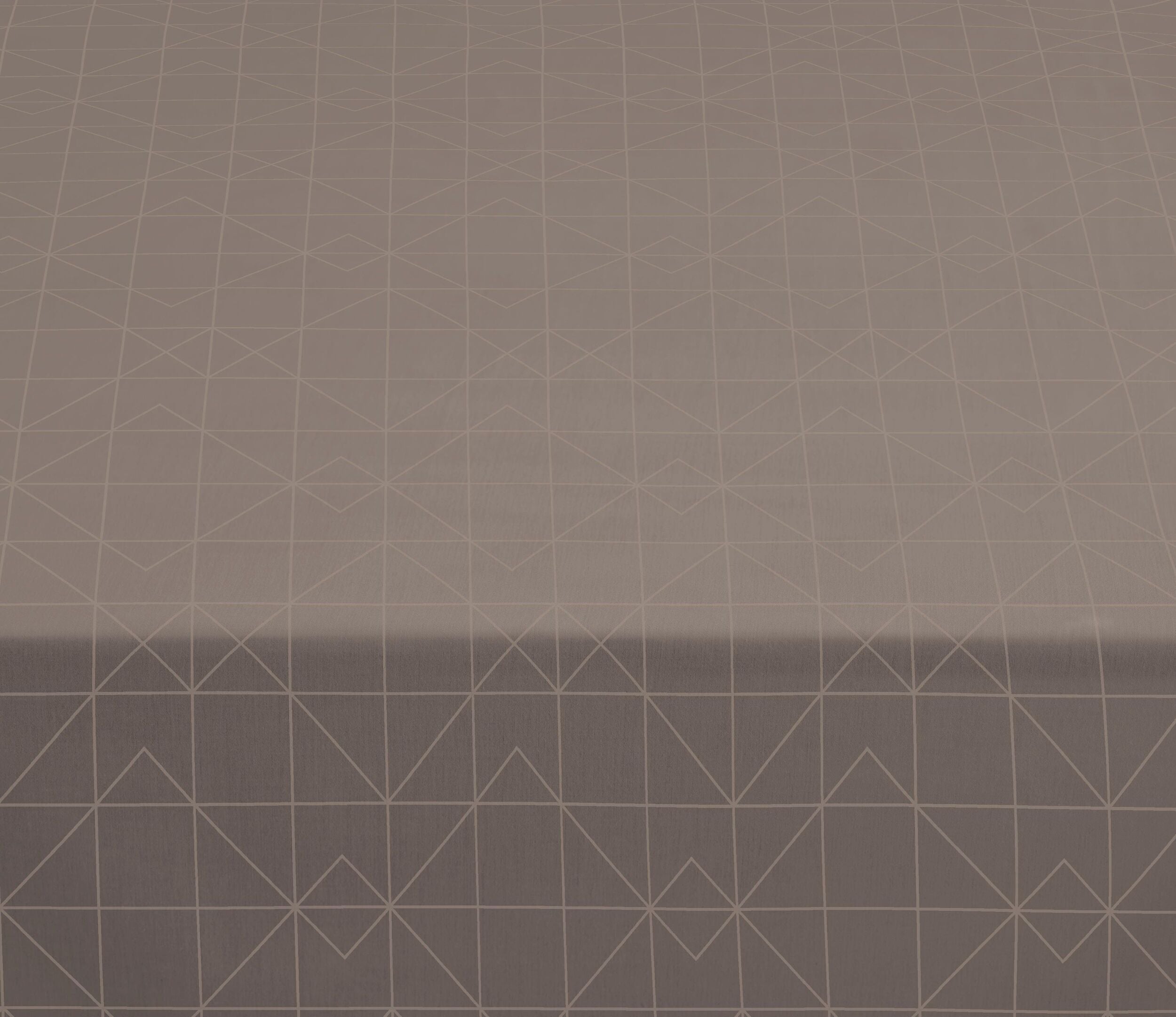 Obrus Refined Damask 140 x 370 cm taupe