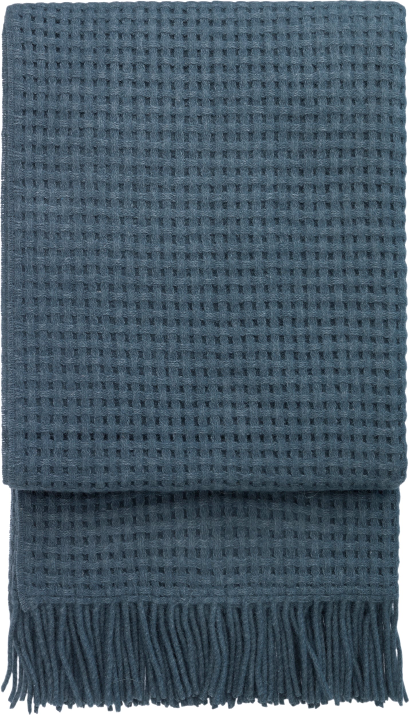 Koc Basket 130 x 200 cm szaroniebieski