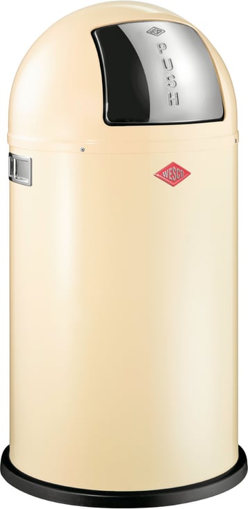 Kosz na śmieci PushBoy 50 l beżowy