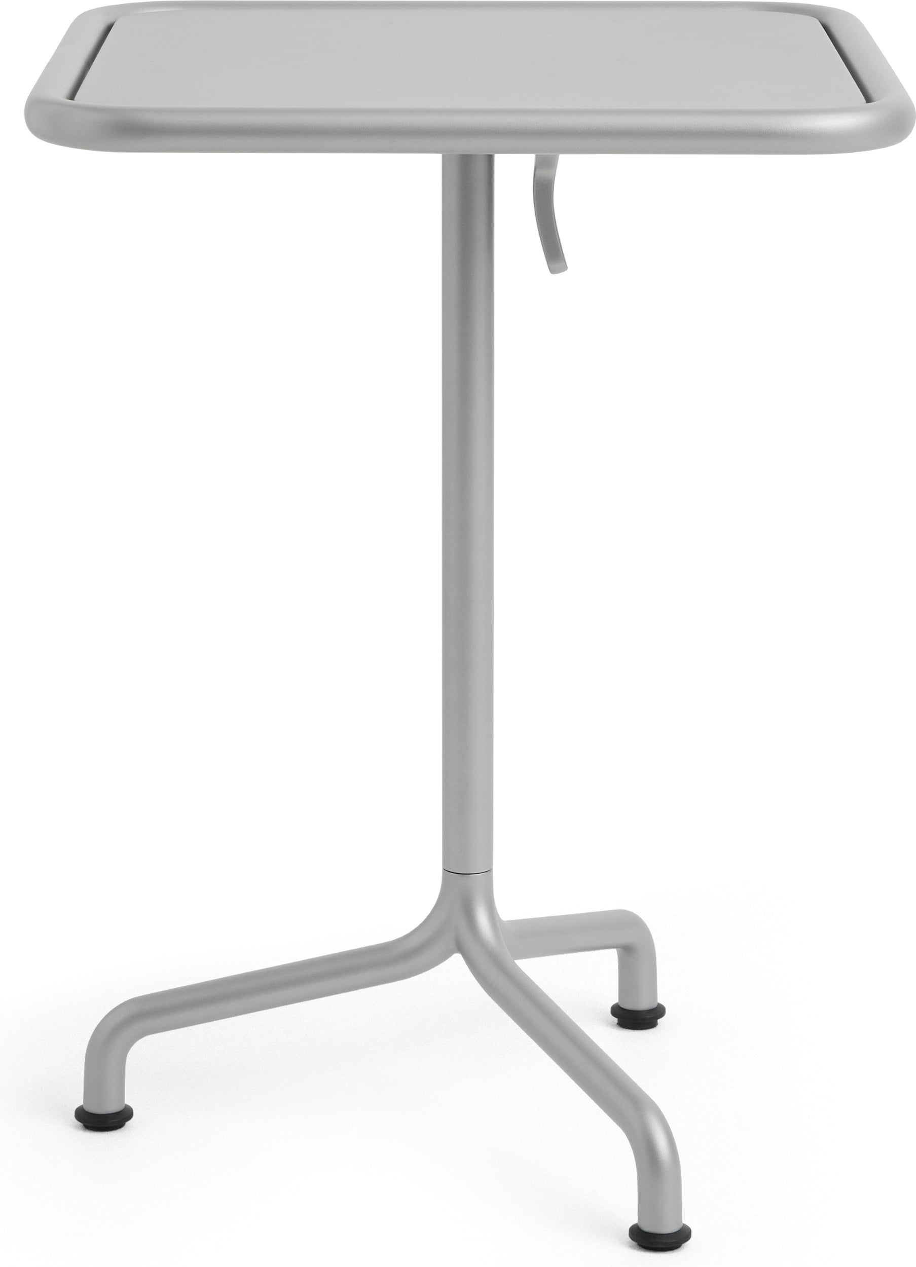 Stolik ogrodowy Deville 55 x 55 cm srebrny