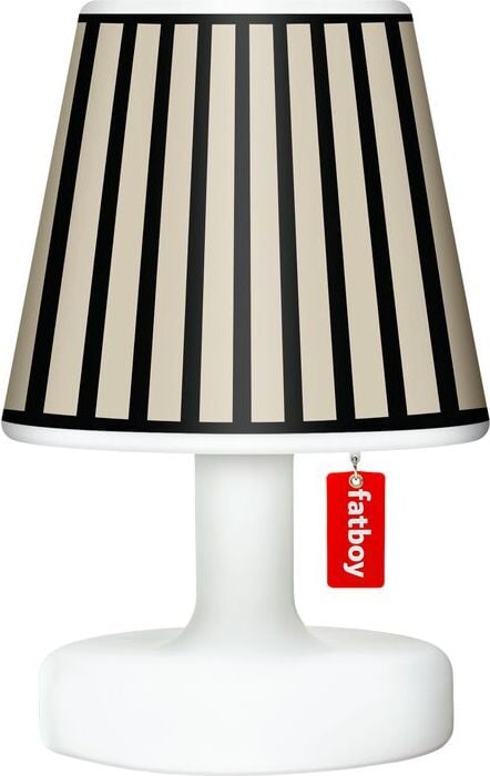 Abażur Cooper Cappie Stripe-A-Pose czarny do lampy Edison The Petit