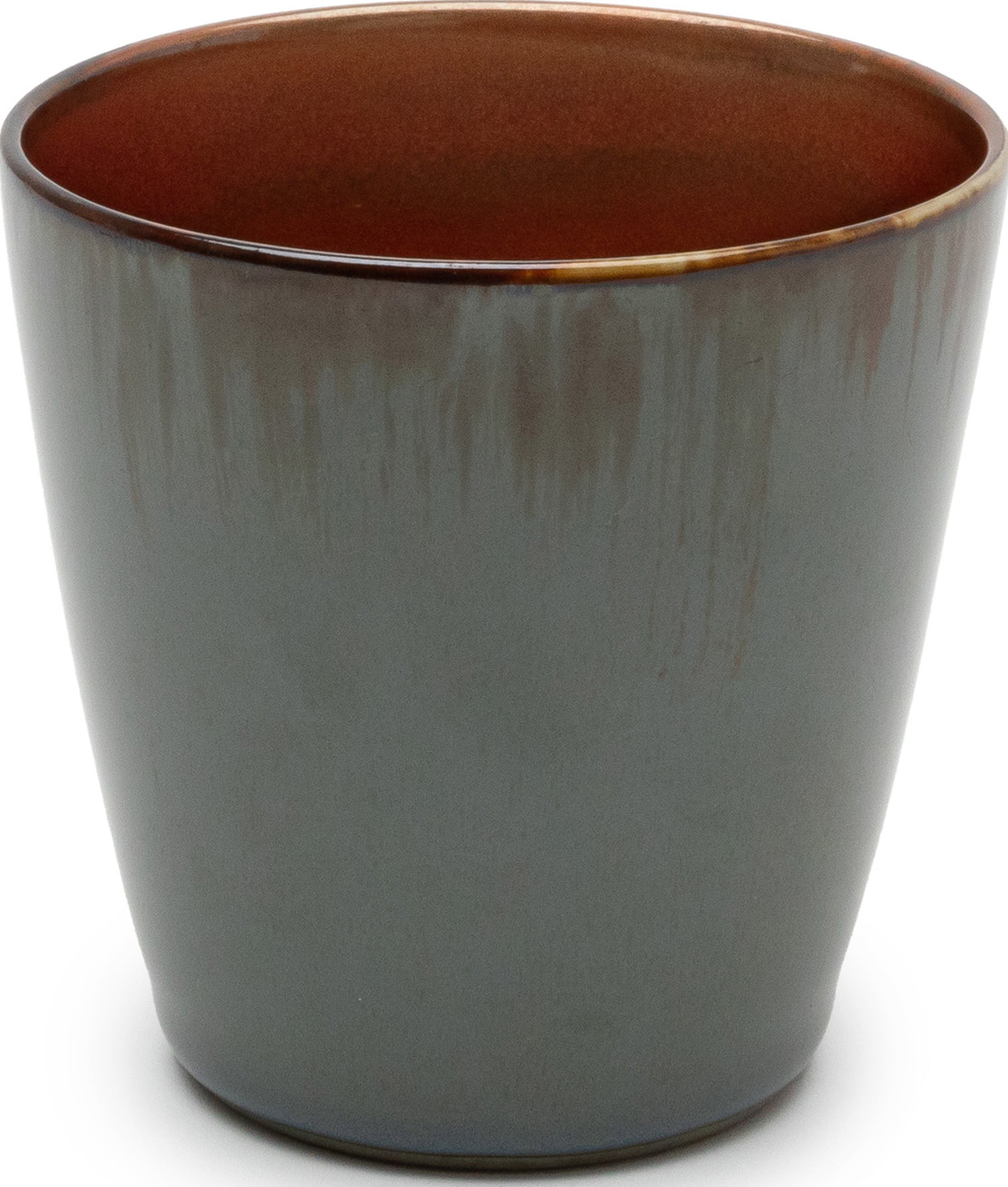 Kubek Terres de Rêves 180 ml niebiesko-czerwony