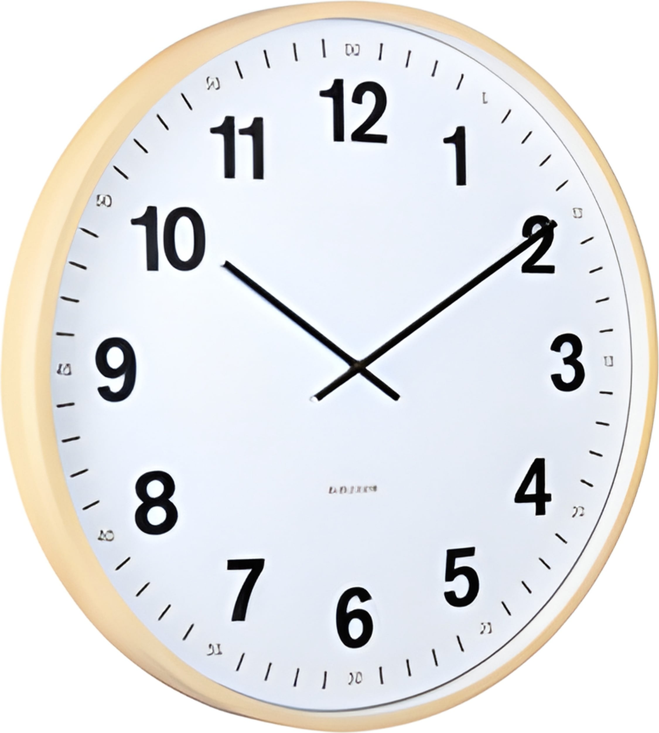 Zegar ścienny Esencia Classic 60 cm jasne drewno