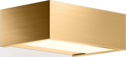 Lampa ścienna Box LED 15 cm złoty mat