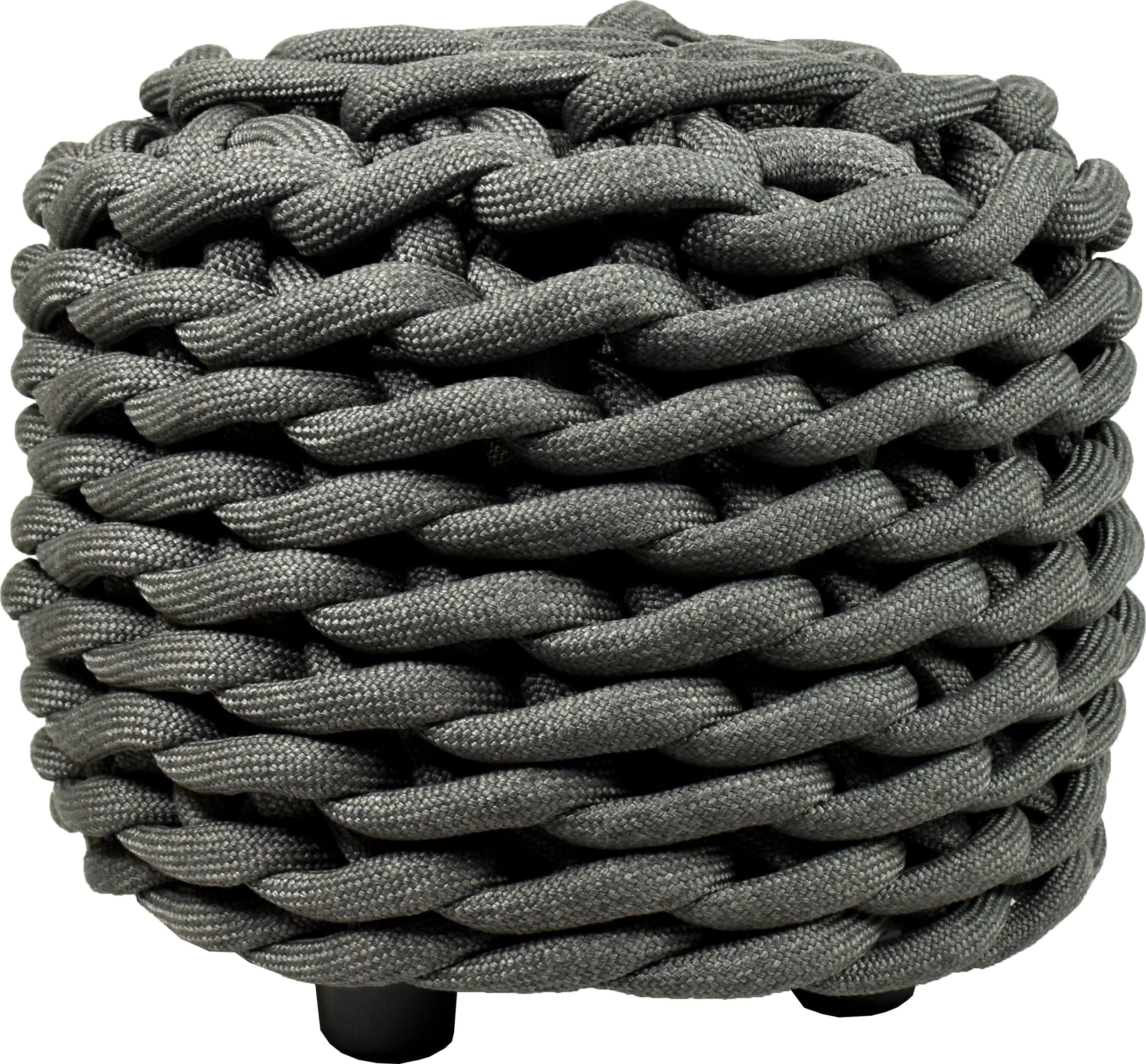 Puf ogrodowy Rebels 50 cm ciemnoszary