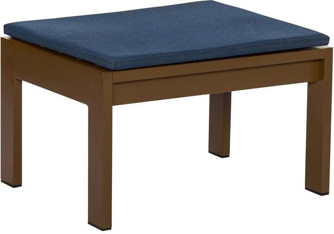 Stołek lub stolik boczny Haus kwadratowy 52 cm brązowy
