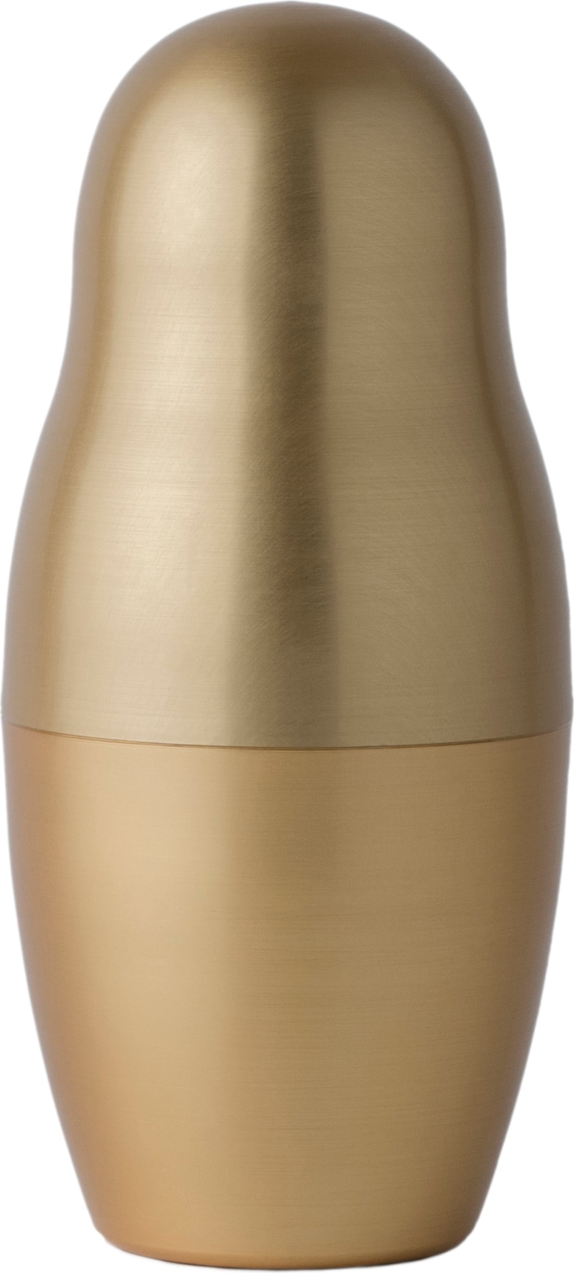 Shaker Matrioska 350 ml złoty