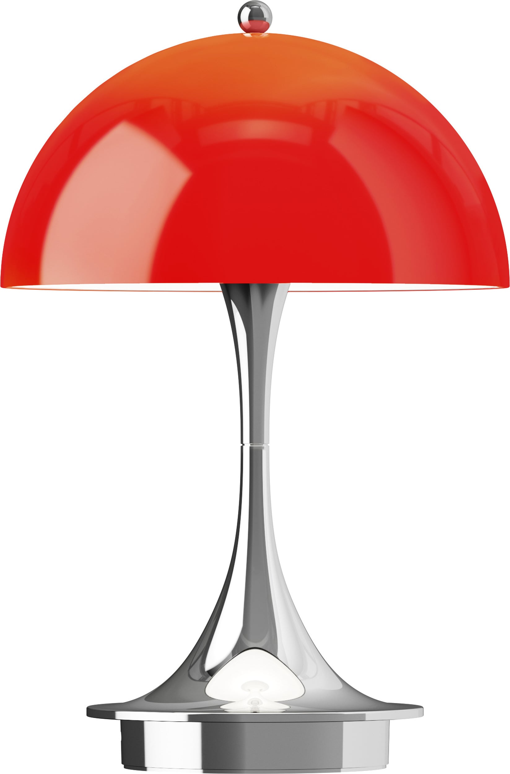 Lampa bezprzewodowa Panthella The Originals czerwona