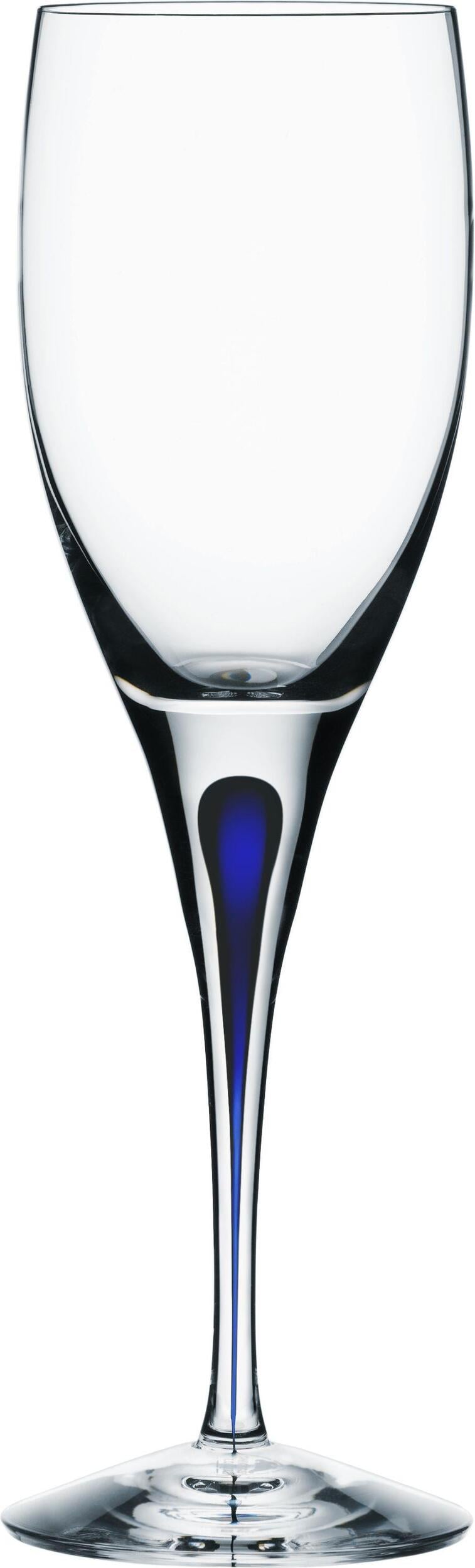 Kieliszek do win musujących Intermezzo 190 ml niebieski