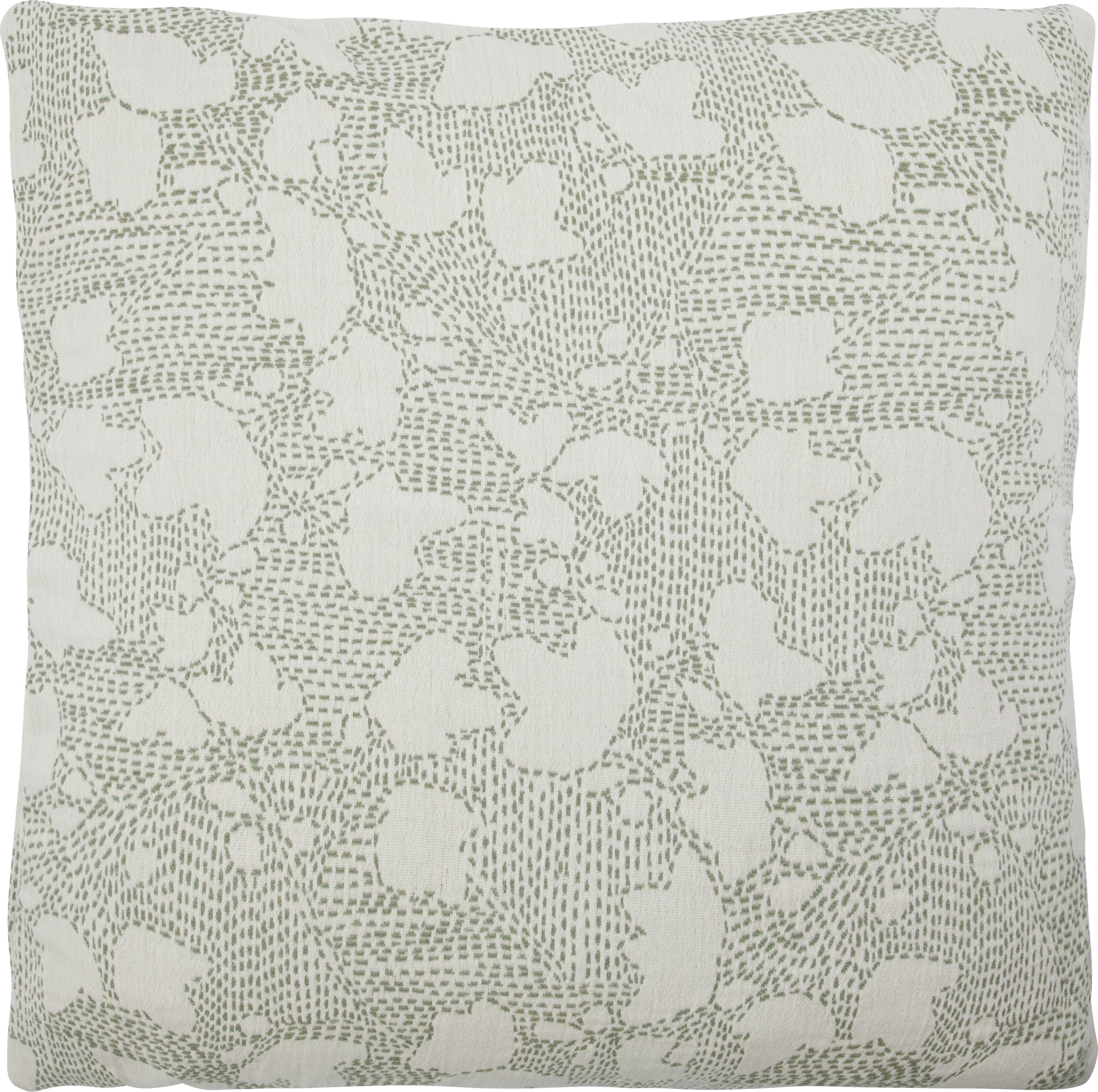 Poszewka na poduszkę HDMori 50 x 50 cm kremowo-khaki
