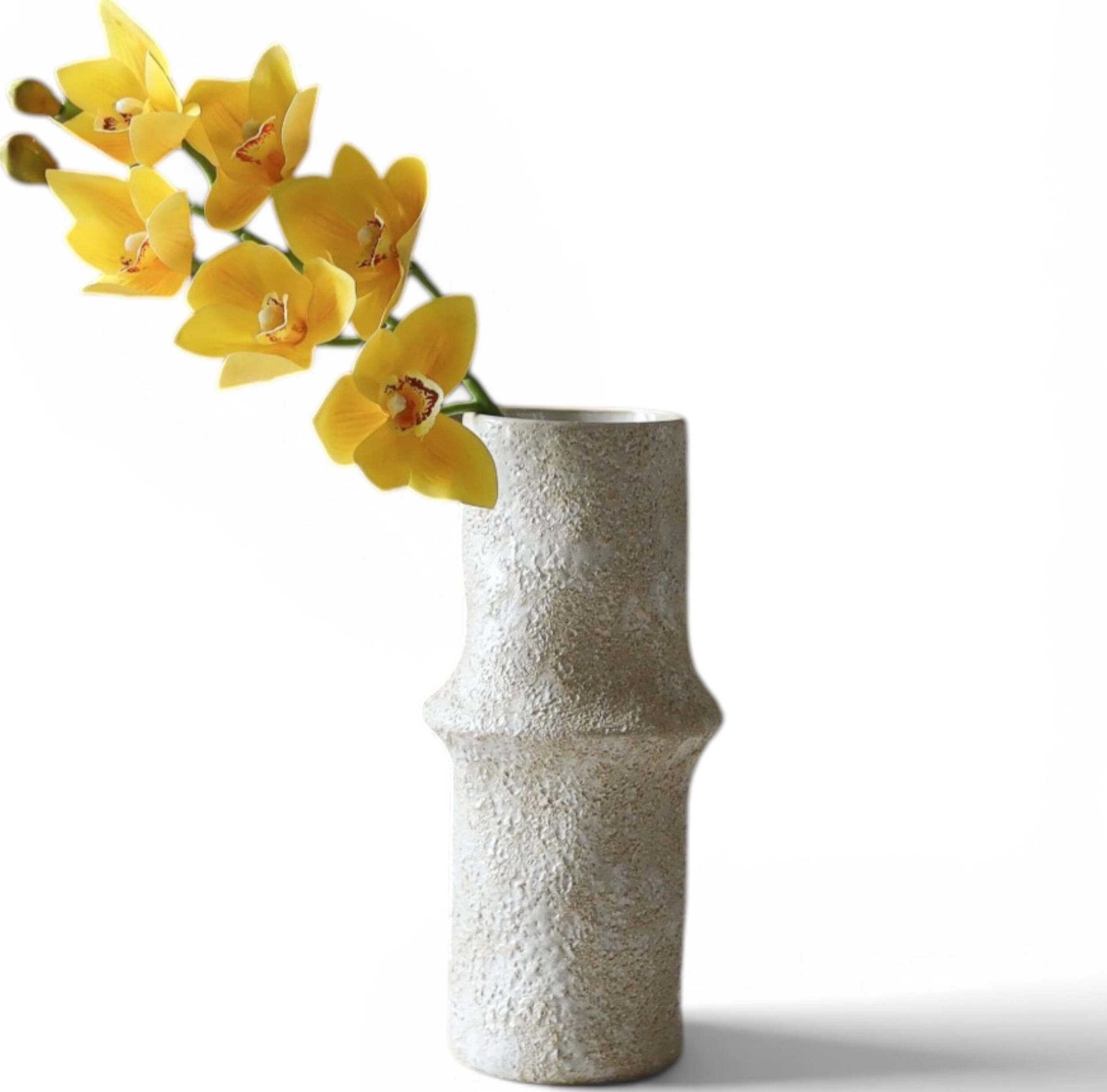 Kwiat sztuczny Botane storczyk 69 cm żółty odmiana Cymbidium