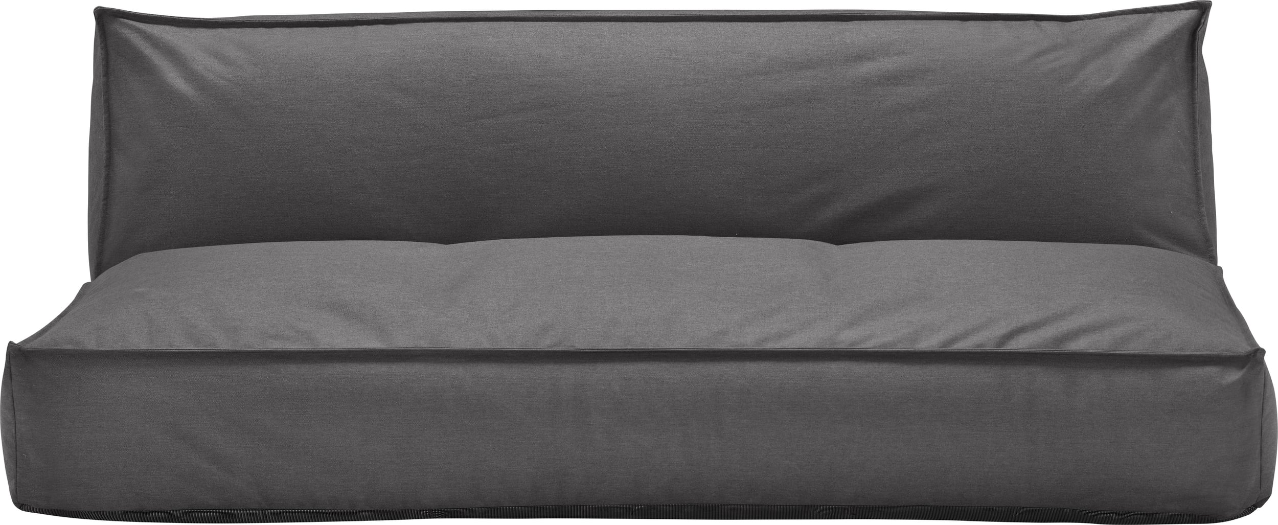 Sofa ogrodowa trzyoosobowa Stay 180 x 120 cm ciemnoszara