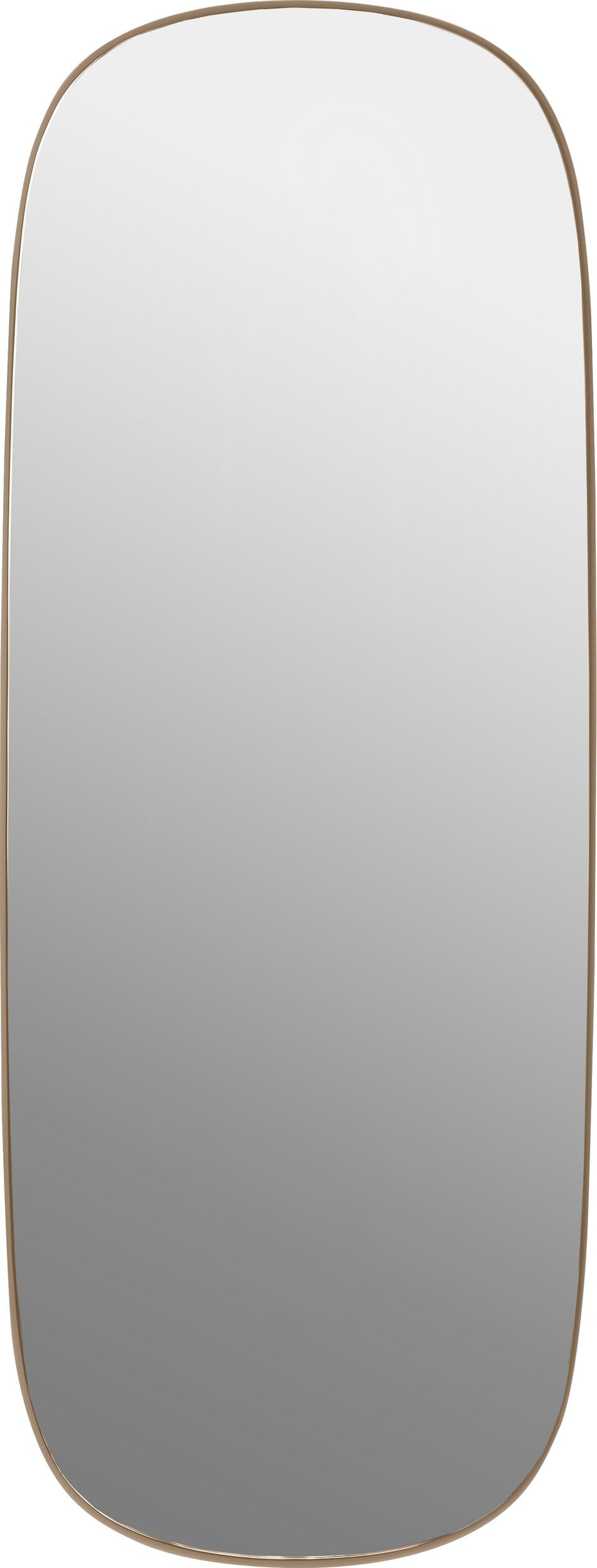 Lustro ścienne Framed L różowe