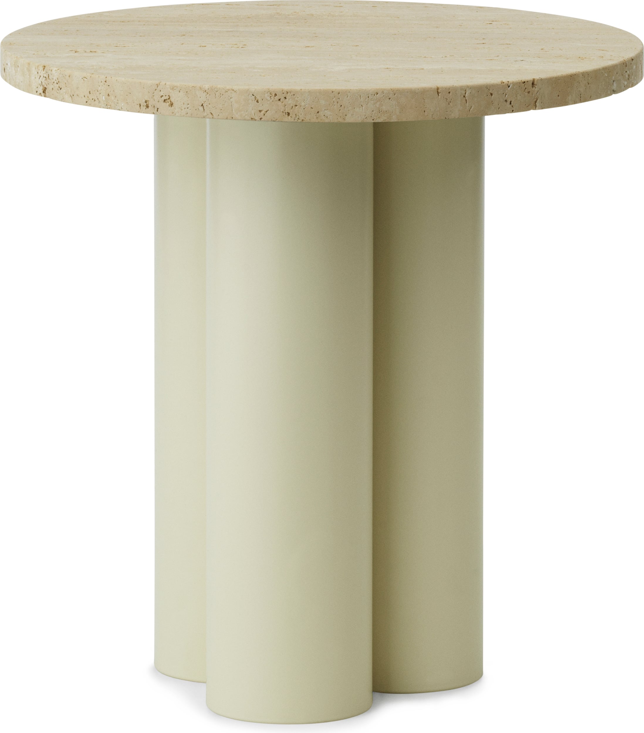 Stolik Dit Travertine Light na piaskowych nogach
