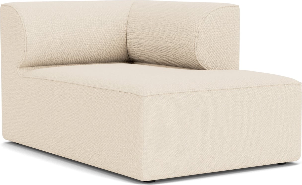 Szezlong prawostronny sofy modułowej Eave 86 x 129 cm kremowy