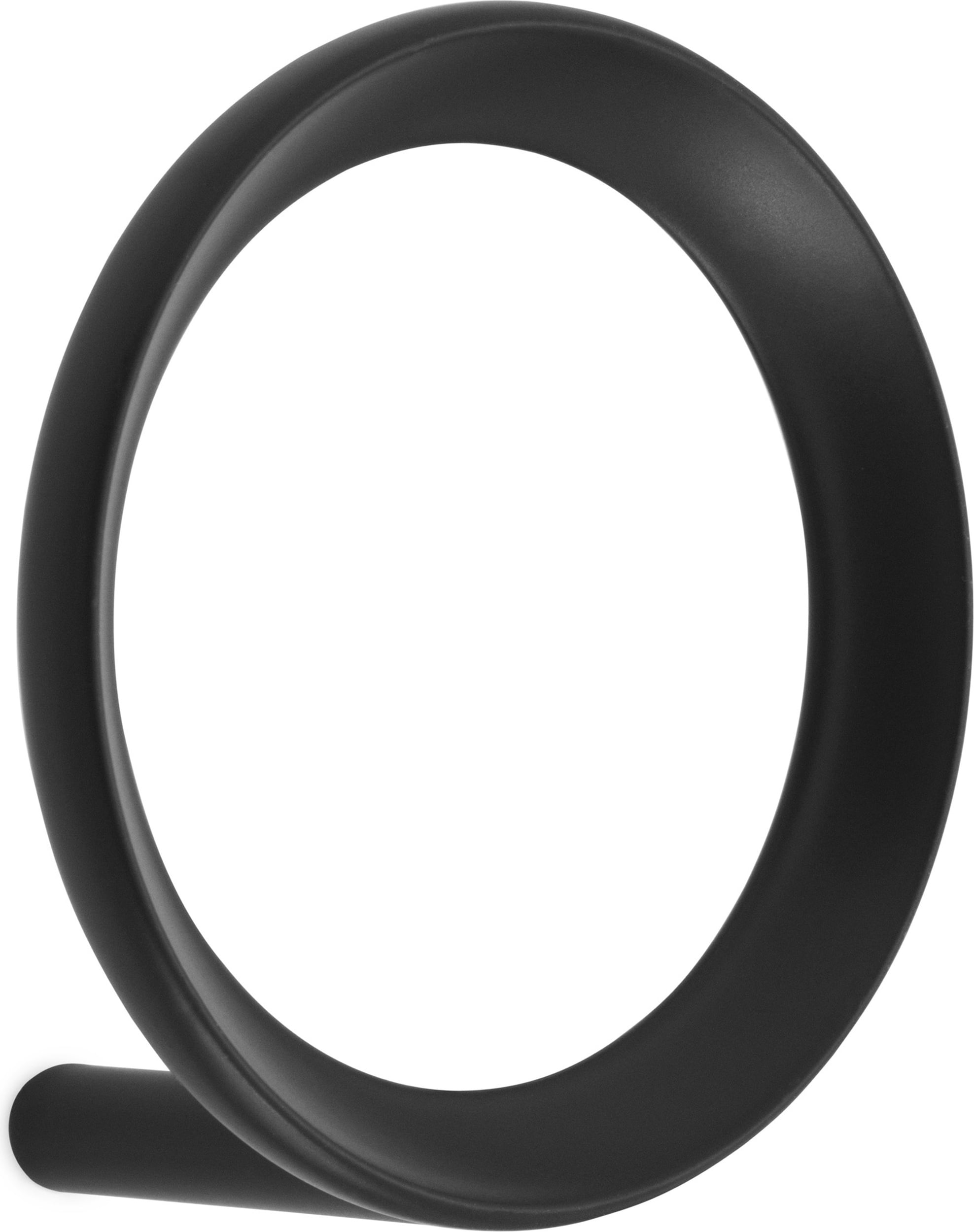 Haczyk ścienny Loop M czarny