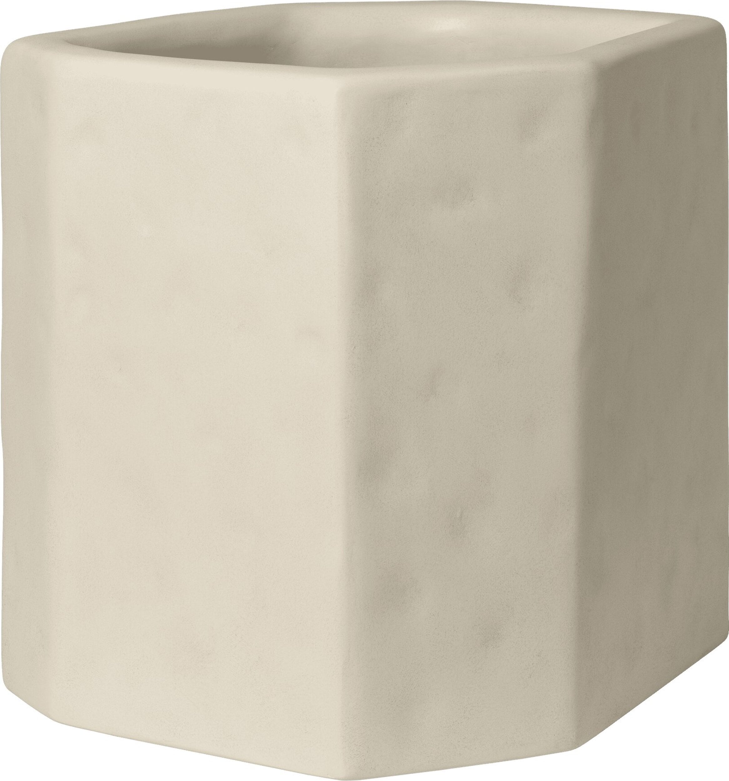 Doniczka Staffa 36 cm kość słoniowa