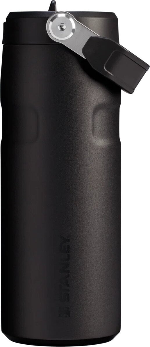 Butelka termiczna ze słomką IceFlow Black 2.0 470 ml