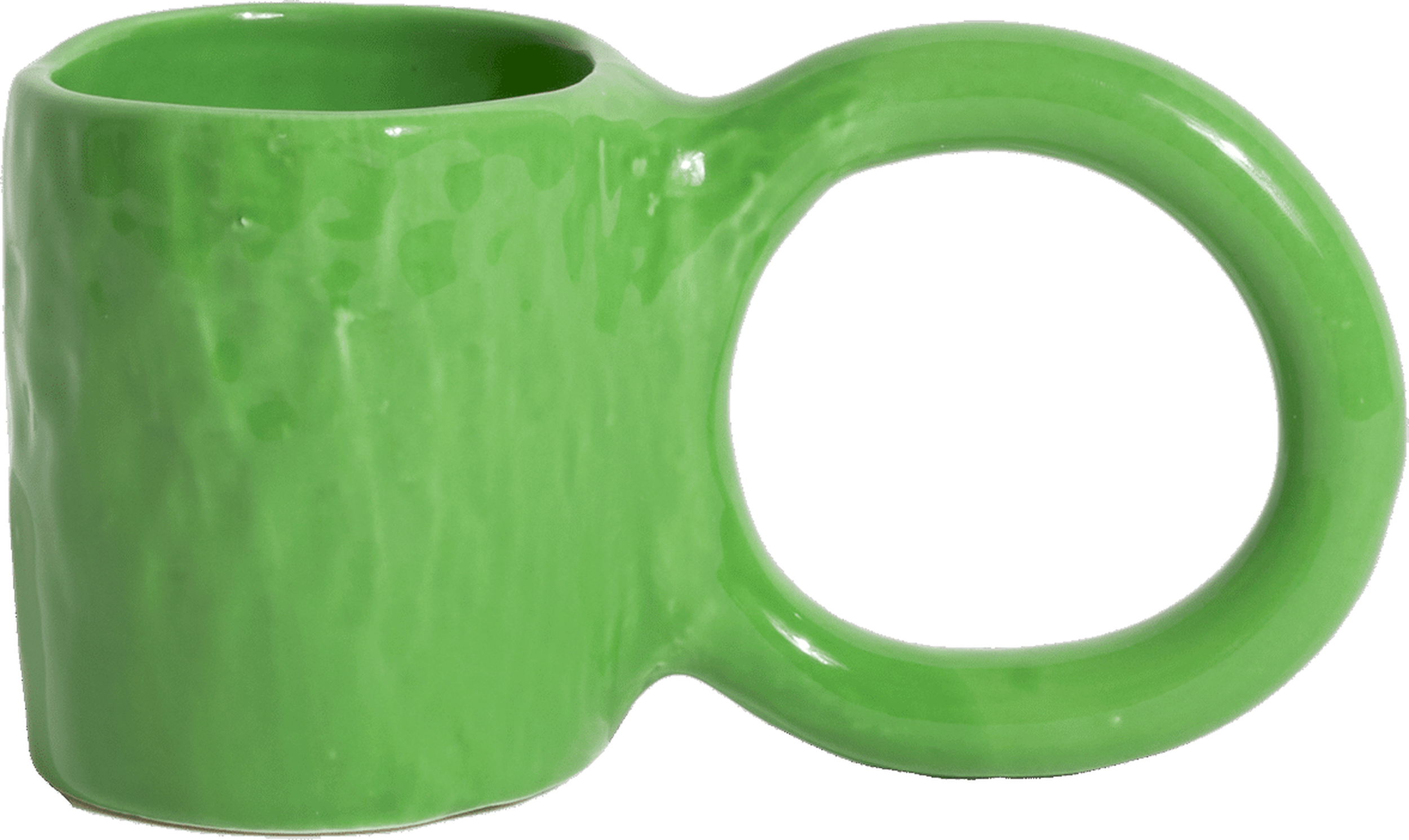 Kubek Donut 9 cm pistacjowy