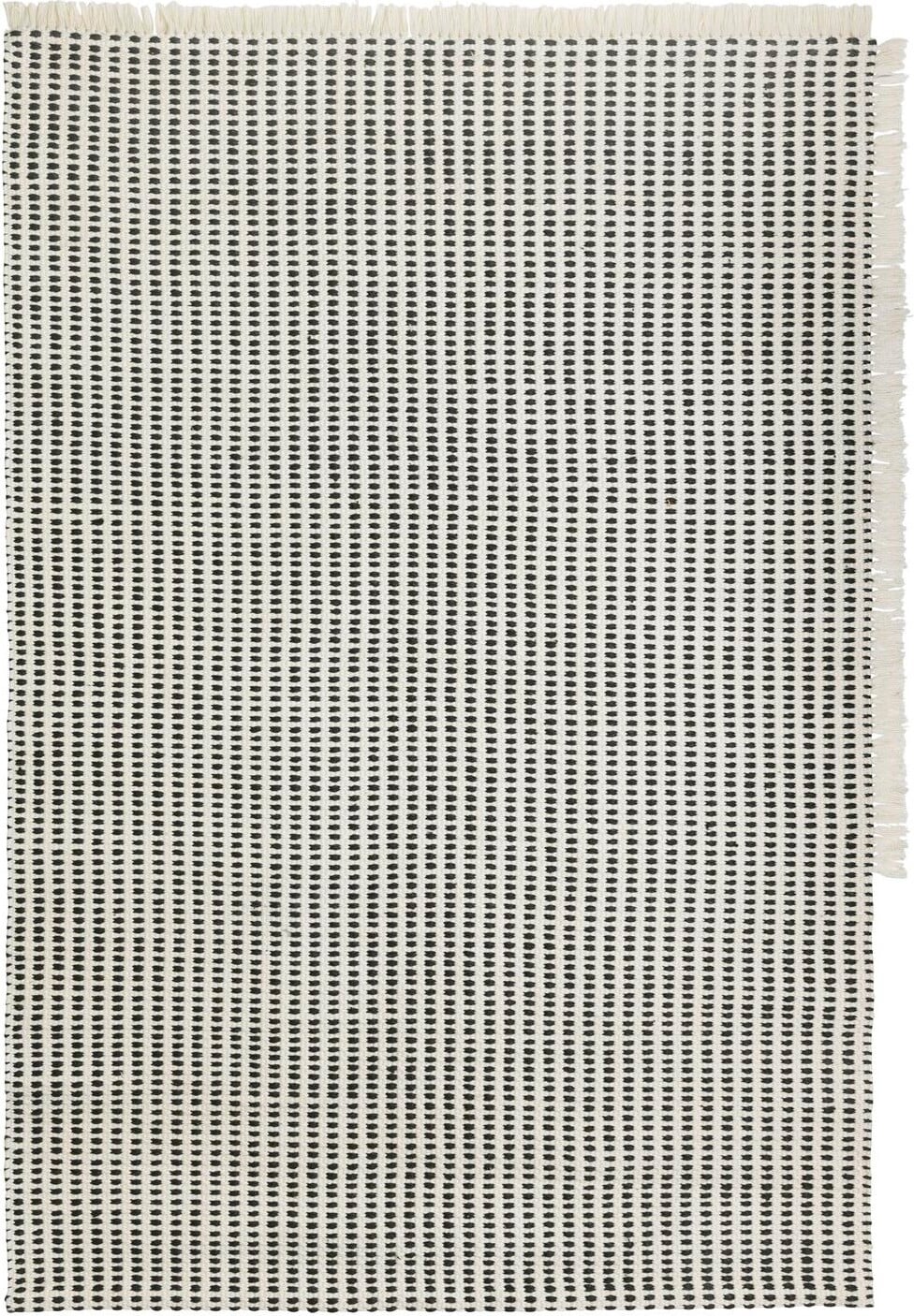 Dywan Way 140 x 200 cm czarno-biały