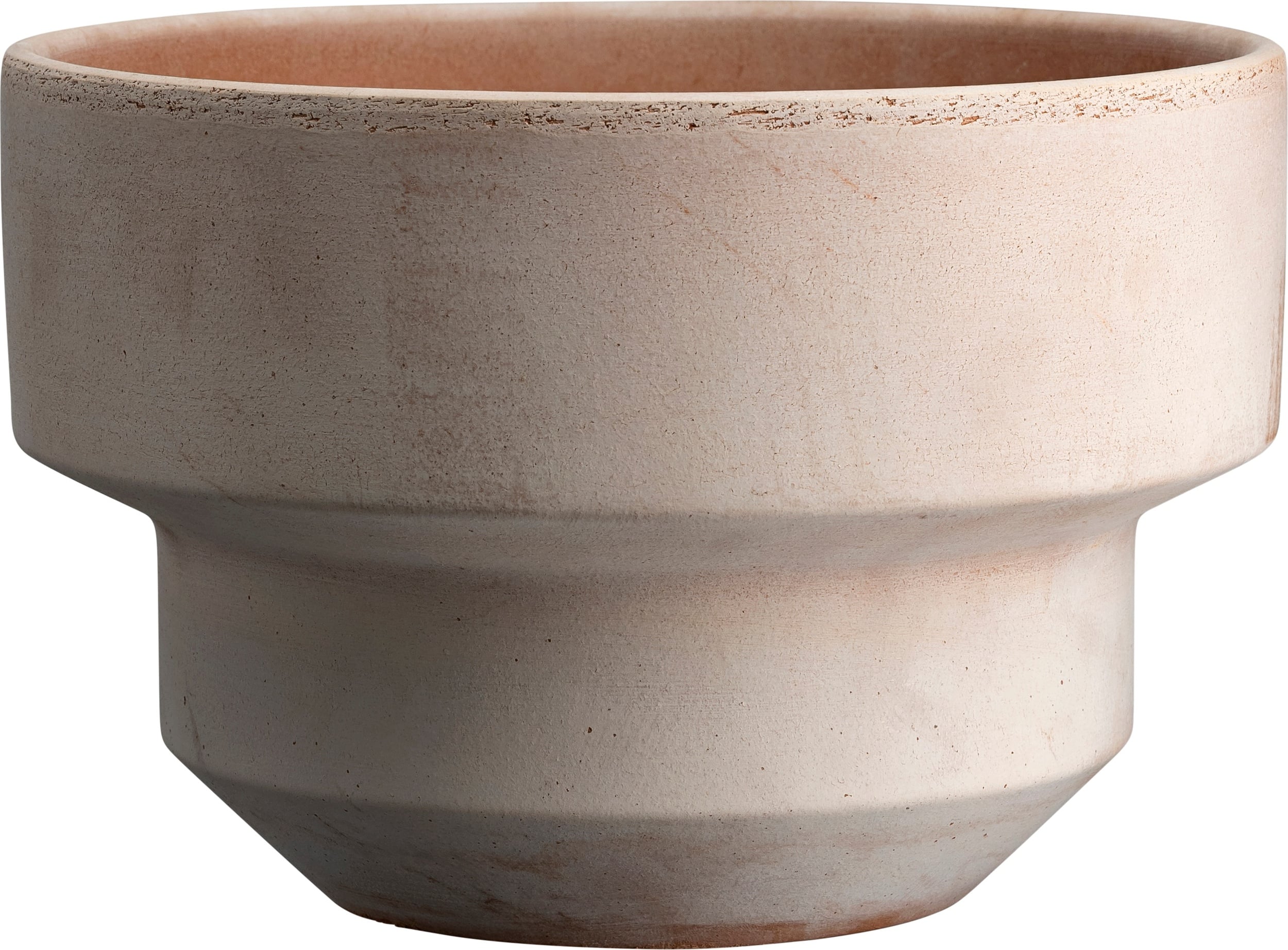 Doniczka Hoff niska 25 cm różowa