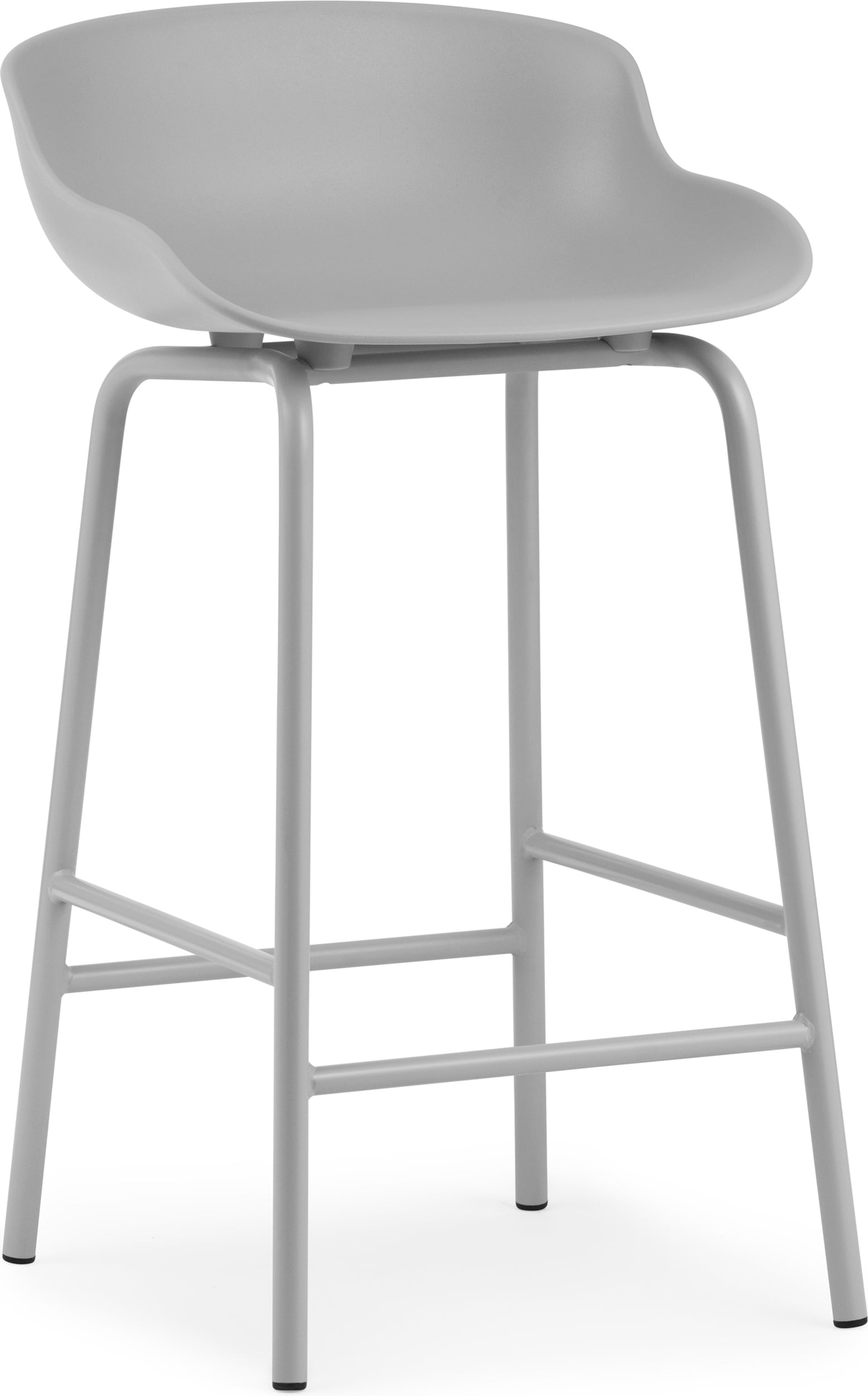 Stołek barowy Hyg 65 cm szary