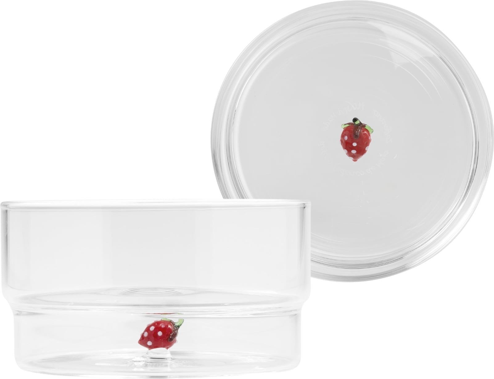 Miska na przekąski Teca Frutta Strawberry 325 ml