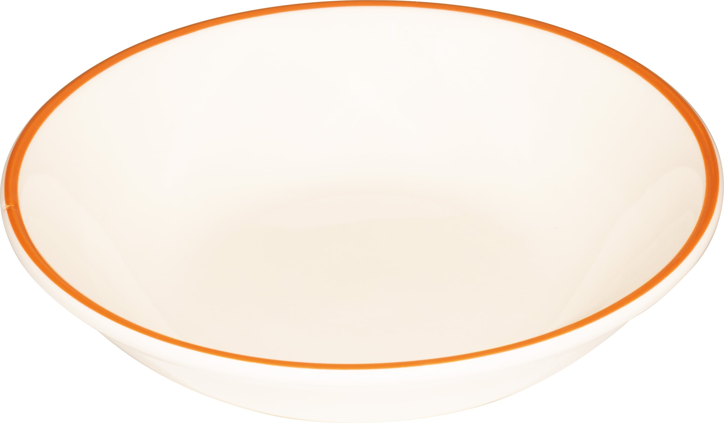Talerz głęboki Lido Rim 22 cm ceglasty