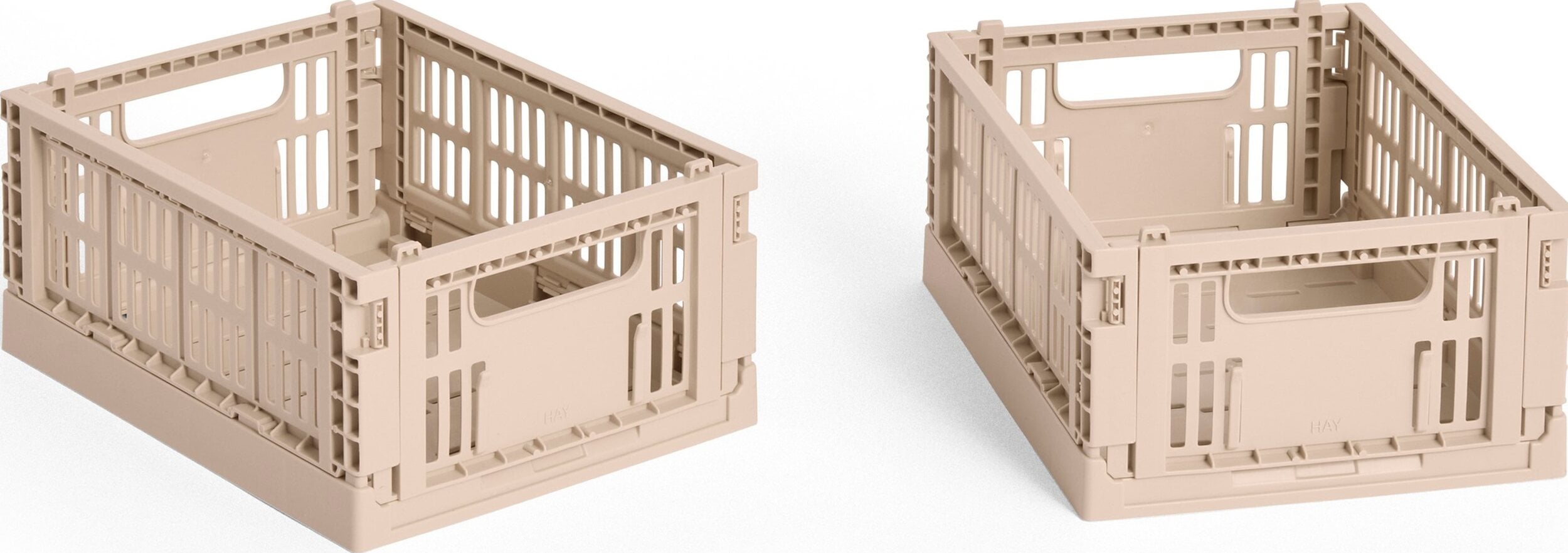 Kosze do przechowywania Hay Colour Crate Mini pudrowe 2 szt.