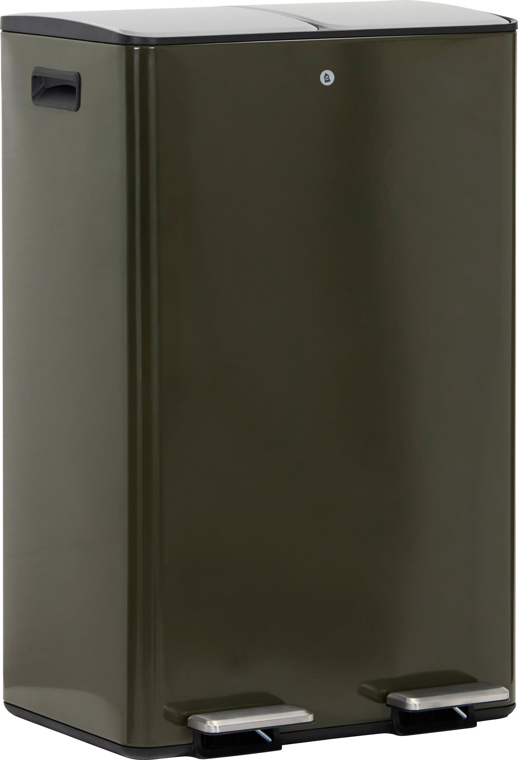 Kosz na śmieci pedałowy HDSort 71 x 35 5 cm khaki