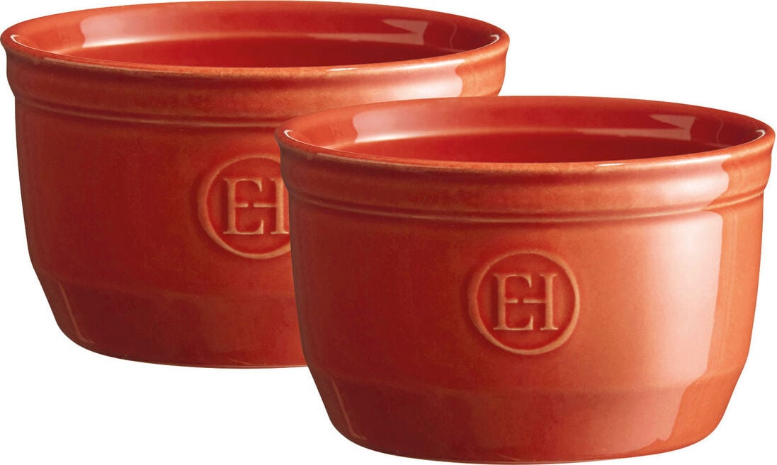 Kokilki Emile Henry 10 cm czerwone 2 szt.